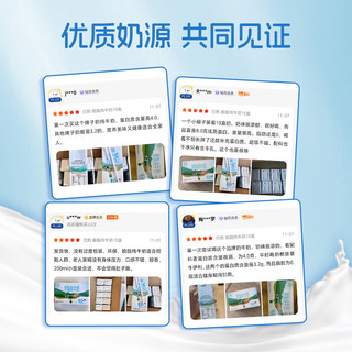 认养 4.0g乳蛋白 脱脂纯牛奶 200ml*16盒