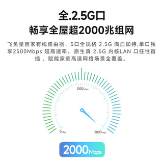  VOLANS/飞鱼星 VE3200XE 全屋无死角 无线路由器