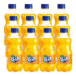 可口可乐 芬达 Fanta 高考季 橙味汽水碳酸饮料300ml 芬达300mL12瓶