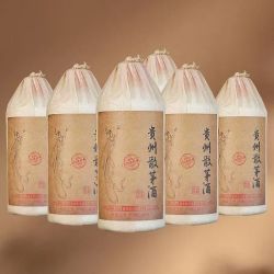 圆洋 散茅 53度酱香型白酒 500ml*6瓶 