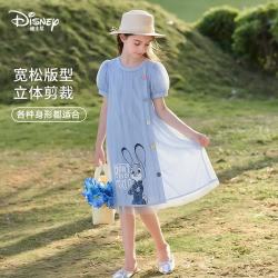 迪士尼 朱迪兔子警官印花女童连衣裙