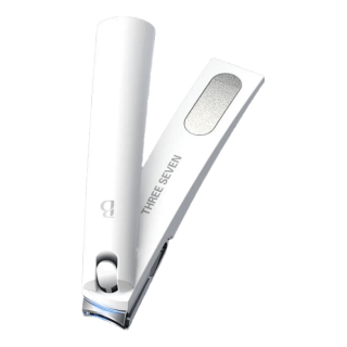 THREE SEVEN 便携单个装家用高端指甲剪 大号弧口 韩国进口钢刃 黑色