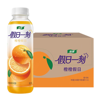 怡宝 正品橙橙桃桃葡萄假日一刻450ml*15瓶整箱临期特惠果汁饮料 橙橙假日450ml*15瓶