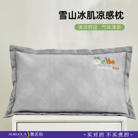奥若拉 雪山冰肌凉感枕 60cm*38cm 浅灰
