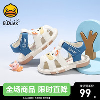B.Duck 儿童夏季新款学步凉鞋 米蓝