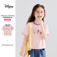  Disney/迪士尼 纯棉 女童短袖T恤