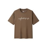 Semir/森马 手绘字母印花 男士T恤