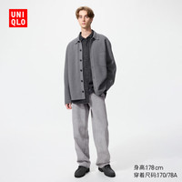  UNIQLO/优衣库 宽松直筒 女士牛仔裤 479323/02浅灰色 31 /170/78A