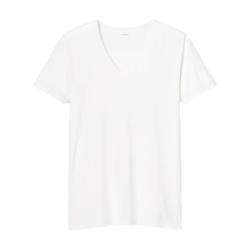 优衣库 AIRism 男士V领T恤 467853/00白色 M