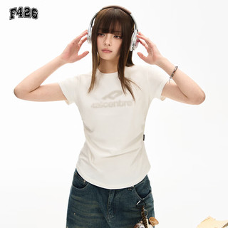  F426 短款收腰 女士T恤