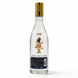 泸牌 光瓶王 52%vol 浓香型白酒 500ml单瓶装