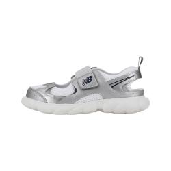 new balance 缓震 儿童凉鞋 白色/银色 P23039Z 35 （脚长22cm）