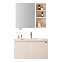  Haier/海尔 智能美妆收纳 浴室柜组合 陶瓷一体盆 洗脸盆 洗手盆