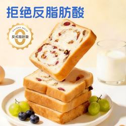 沃隆 坚果果干≥17% 坚果吐司面包520g
