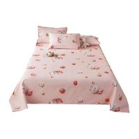  AORUOLA HOME TEXTILE/奥若拉 加厚原棉 老粗布床单三件套 枕套