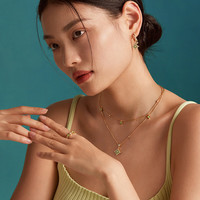 LOLA ROSE/罗拉玫瑰 闪星银耳钉