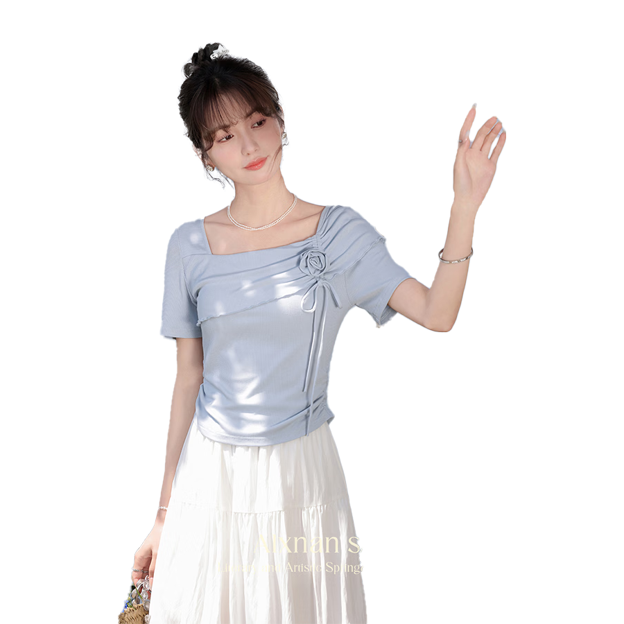  鹿向南 女士T恤
