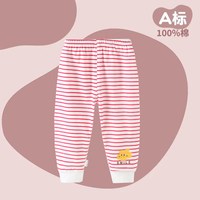 奇域猫印记婴儿纯棉长睡裤 A类标准 1-2岁 80cm