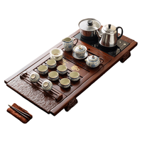  豪峰 茶具套装+实木茶盘