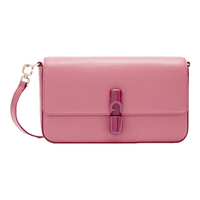 FURLA/芙拉 IRIDE牛皮小号女士单肩斜挎包 肉粉色