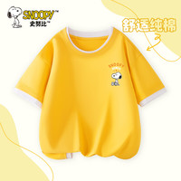 史努比 纯棉 男童T恤