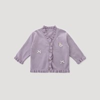 巴厘小猪 纯棉 女童针织开衫