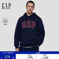 Gap 男士宽松连帽卫衣 786381