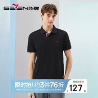 SEVEN 男士短袖POLO衫 126T70120