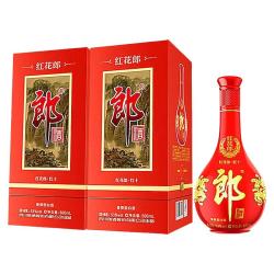郎酒 红花郎10 白酒 酱酒 53度 500ml*2 双瓶装 年份包装随机