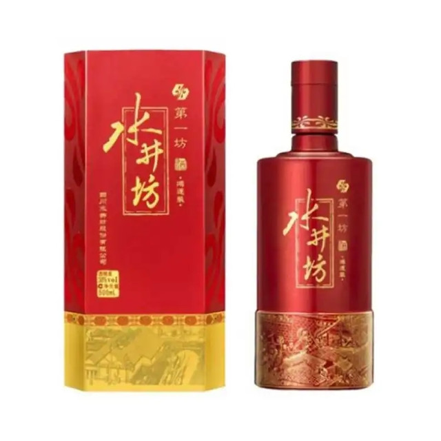 水井坊 52度 鸿运装 浓香型白酒 500ml