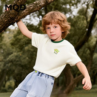 马骑顿 男大童卡通亲肤短袖T恤