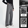 navigare 意大利小帆船2026春季新款女士松紧腰宽松直筒休闲长裤子
