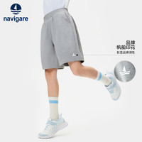 navigare 100%纯棉男童休闲短裤