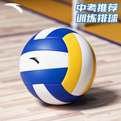 安踏 排球初中生中考训练考试专用软硬气排球比赛5号标准学生排球