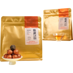 六妙 白茶寿眉（2020年一级陈皮老白茶龙珠）100g×2袋