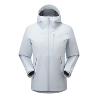 PELLIOT/伯希和 山野硬壳冲锋衣 蓝色 M 防水登山外套