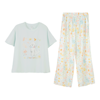 安之伴 眠棉衣 纯棉短袖长裤家居服套装