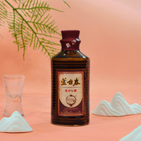 芦台春 紫砂坛藏 酱香型白酒 53度 100ml 单瓶光瓶装