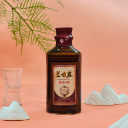 芦台春 紫砂坛藏 酱香型白酒 53度 100ml 单瓶光瓶装