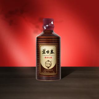 芦台春 紫砂坛藏 酱香型白酒 53度 100ml 单瓶光瓶装
