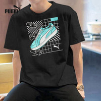 PUMA 男款运动T恤 634202