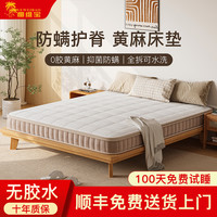 椰维宝 天然椰棕床垫 1.5*2m 儿童护脊可折叠