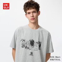 优衣库 集英社创立100周年 男士短袖T恤 487563