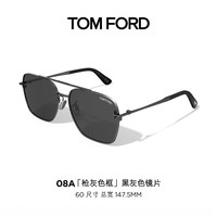 TOM FORD 飞行员款太阳眼镜 FT1291-K 全框合金镜架 出游氛围感拉满