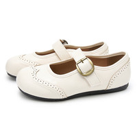 西遇 老钱风软底玛丽珍鞋