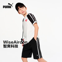 PUMA 儿童夏季短袖套装凉爽舒适吸湿速干