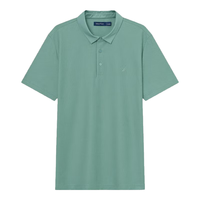 NAUTICA/诺帝卡 抗菌珠地亲肤挺阔短袖Polo衫 蓝绿色 M