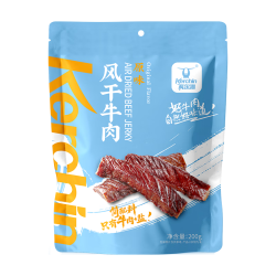 科尔沁 手撕风干牛肉干 原味 200g