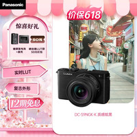 Panasonic 实时Lut滤镜直出 全画幅微单套机 18-40mm F4.5-6.3镜头  单头套机 F4.5-6.3 黑色