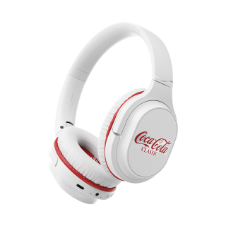 可口可乐 正版联名 T18 头戴式 降噪 蓝牙耳机 赠 耳机支架